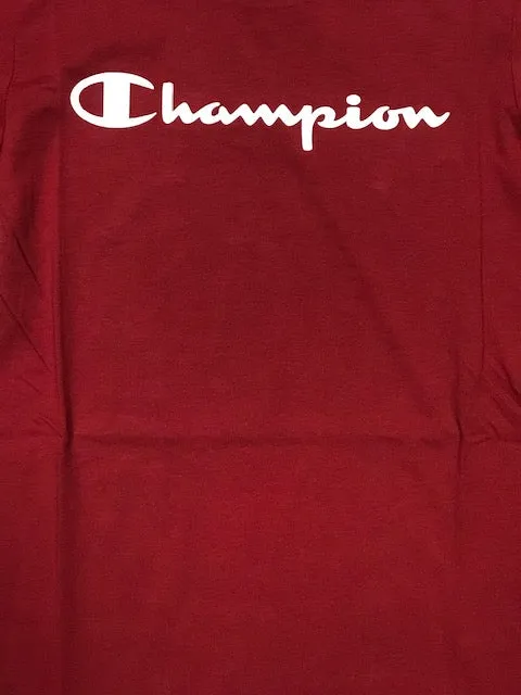 Champion T-shirt manica lunga da ragazzo LONG SLEEVE 305366 rs506 dox rosso