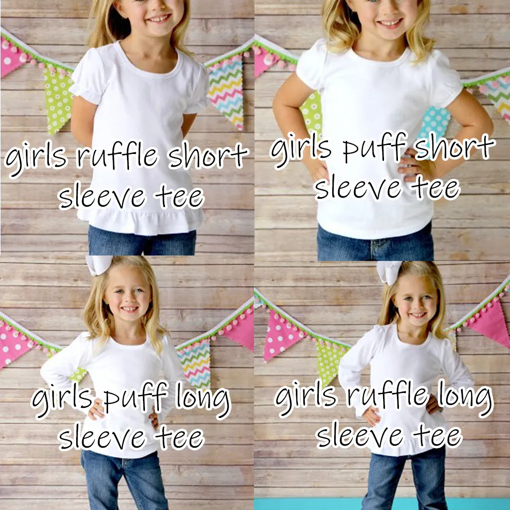 Children's Embroidered Llama Birthday Tee