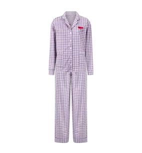 Chill Pill Gingham Pyjama
