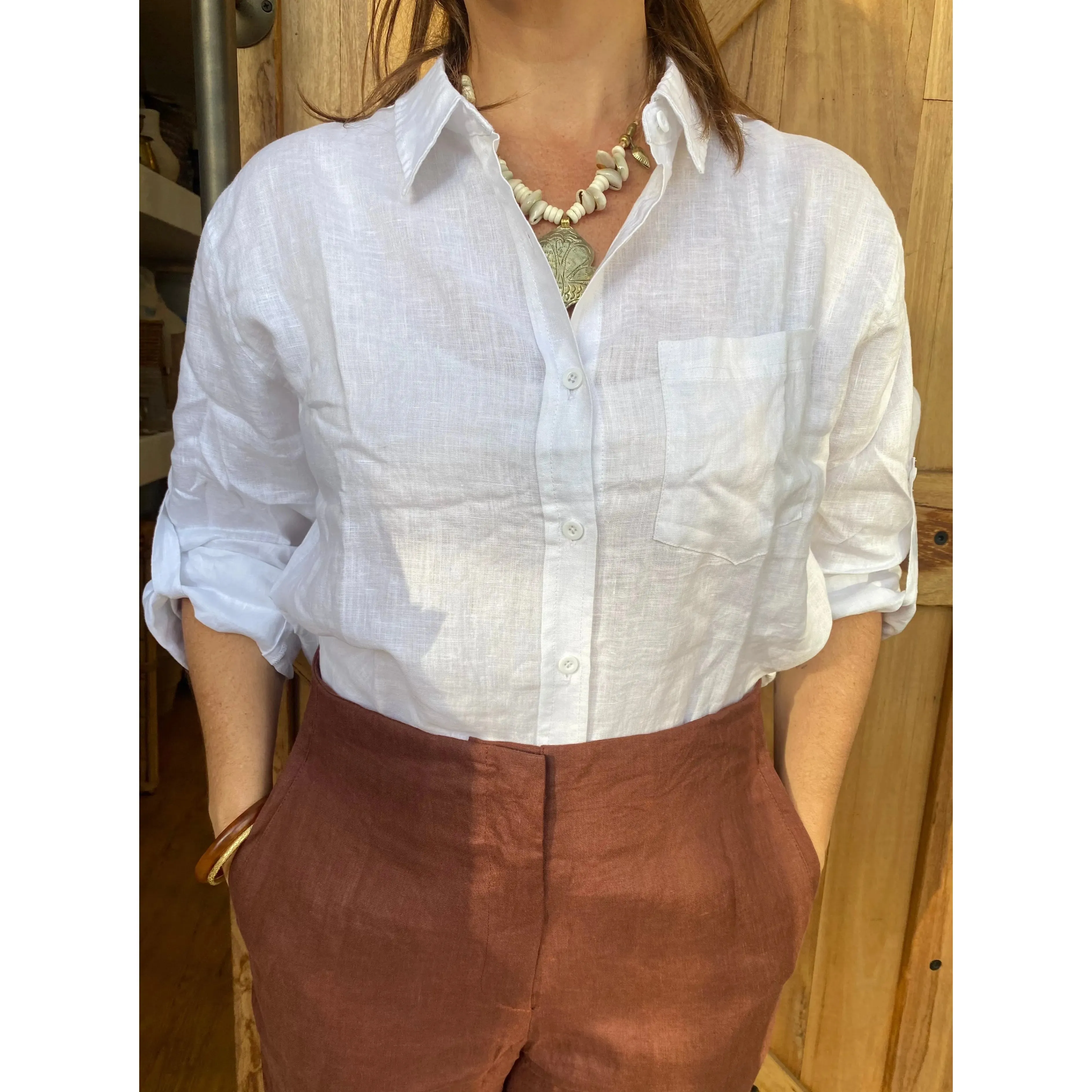 Chloe Linen Shirt