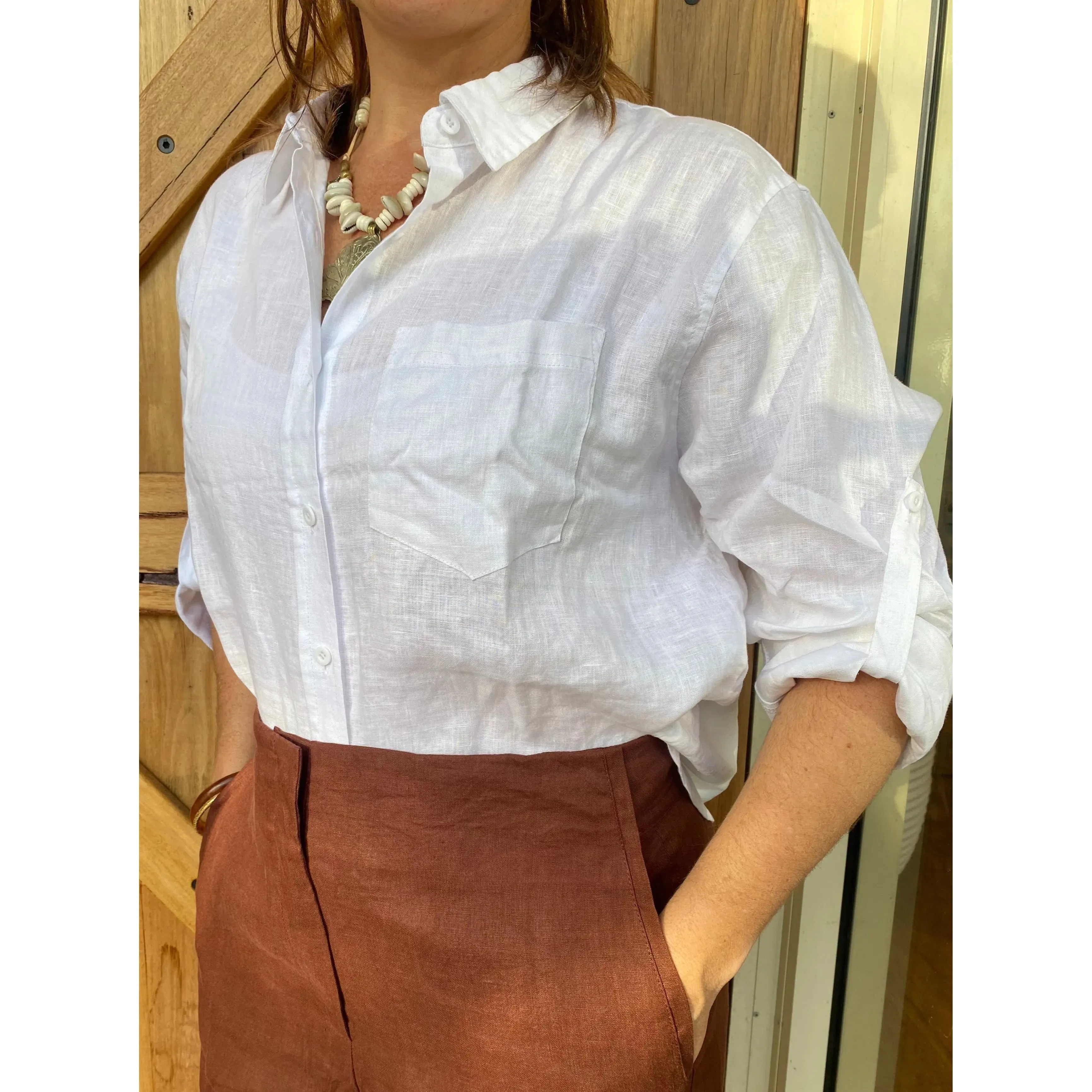 Chloe Linen Shirt