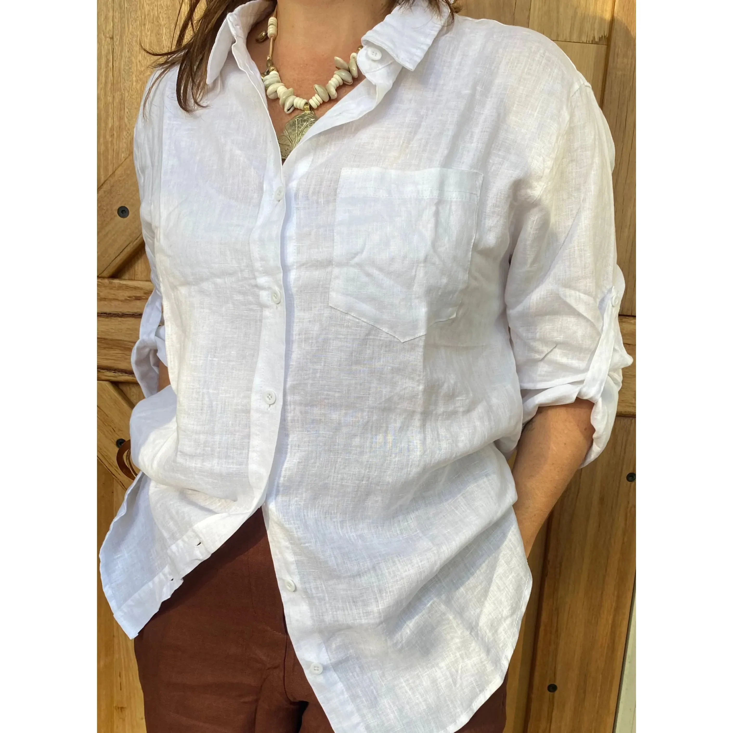 Chloe Linen Shirt