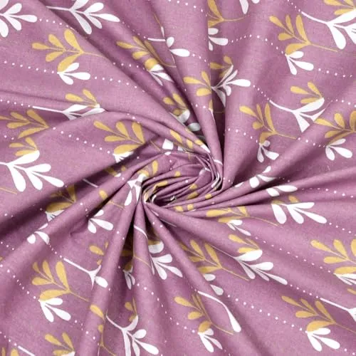 Cosy CORNER 100% Cotton Queen Size Bedsheet for Double Bed (90 x 100 Inches) | 220 TC Bed Sheet for Double Bed with King Size 2 Pillow Covers