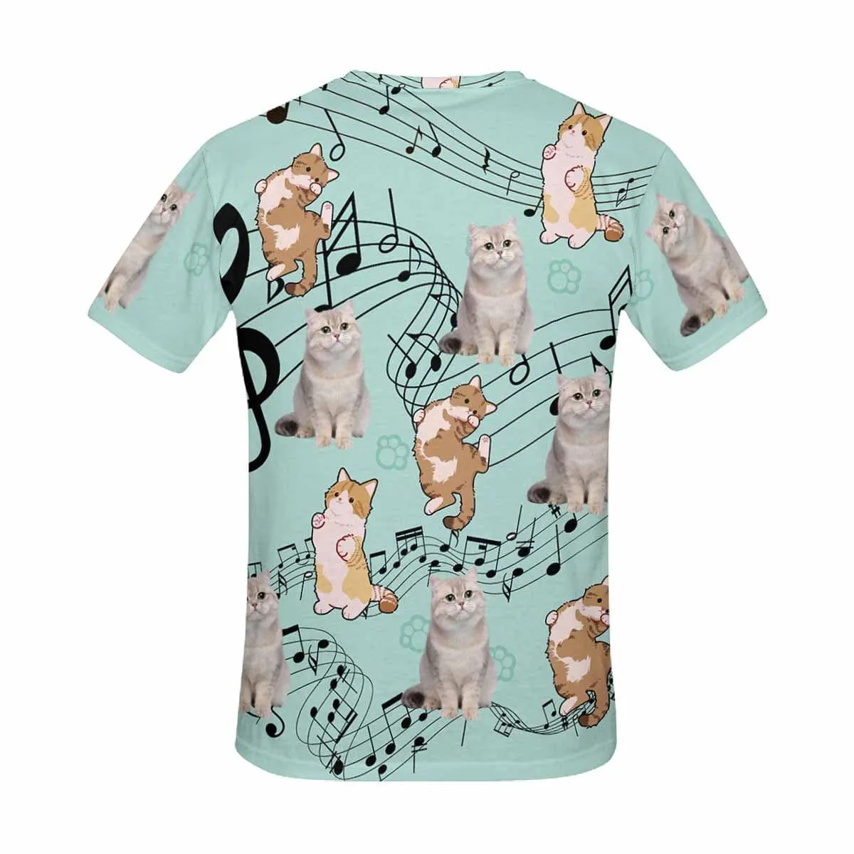 Custom Cat Photo Classic Unisex T-shirt Personalized Top For Men and Women