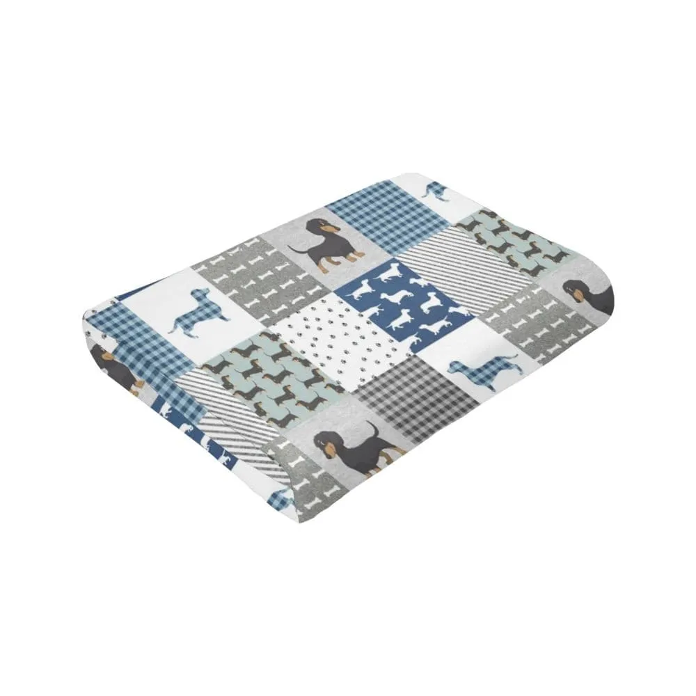 Dachshund Quilt Blanket