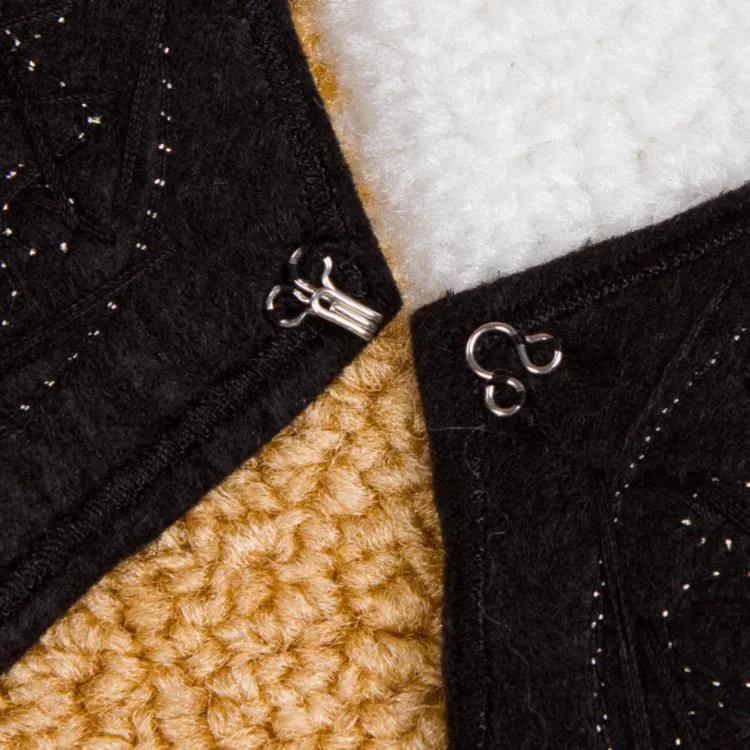 Dainty - Detachable Rhinestone Feather Collar
