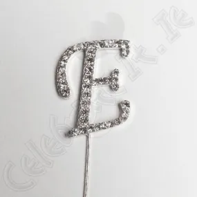 Diamante Letter 'E'