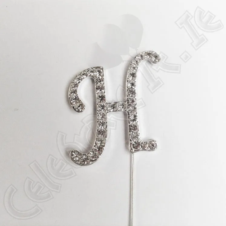 Diamante Letter 'H'
