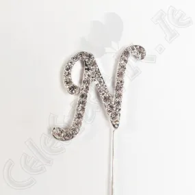 Diamante Letter 'N'