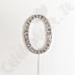 Diamante Letter 'O'