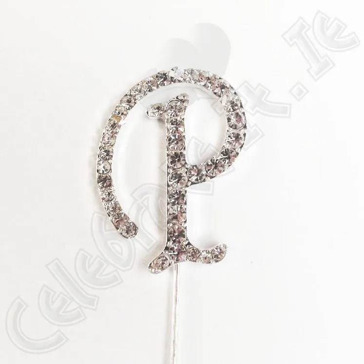 Diamante Letter 'P'