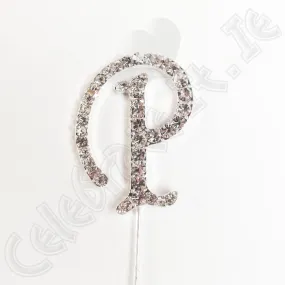 Diamante Letter 'P'