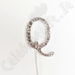 Diamante Letter 'Q'