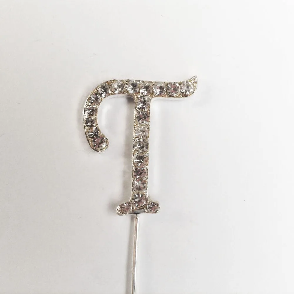 Diamante Letter 'T'
