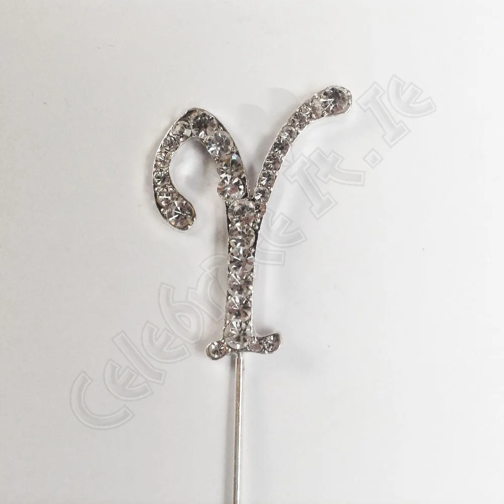 Diamante Letter 'Y'