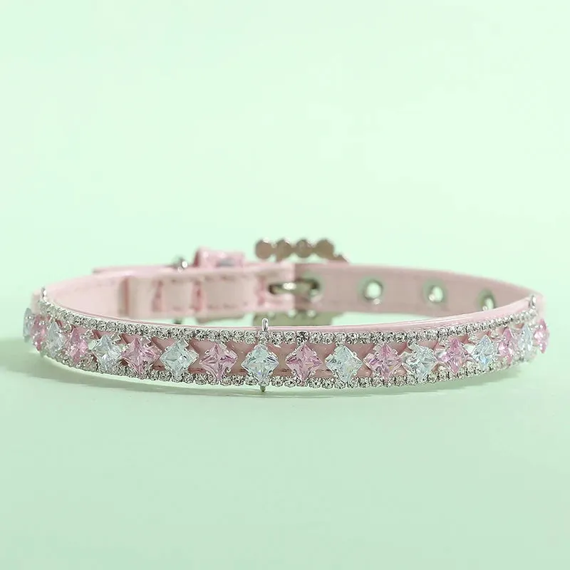 DIVA Pet - Sparkly Beaded Dog/Cat Collar