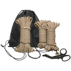 Doc Johnson Kinky 5-piece Hemp Bondage Rope Kit for Couples
