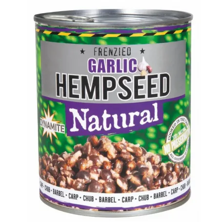 Dynamite Baits Garlic Frenzied Hempseed 700g