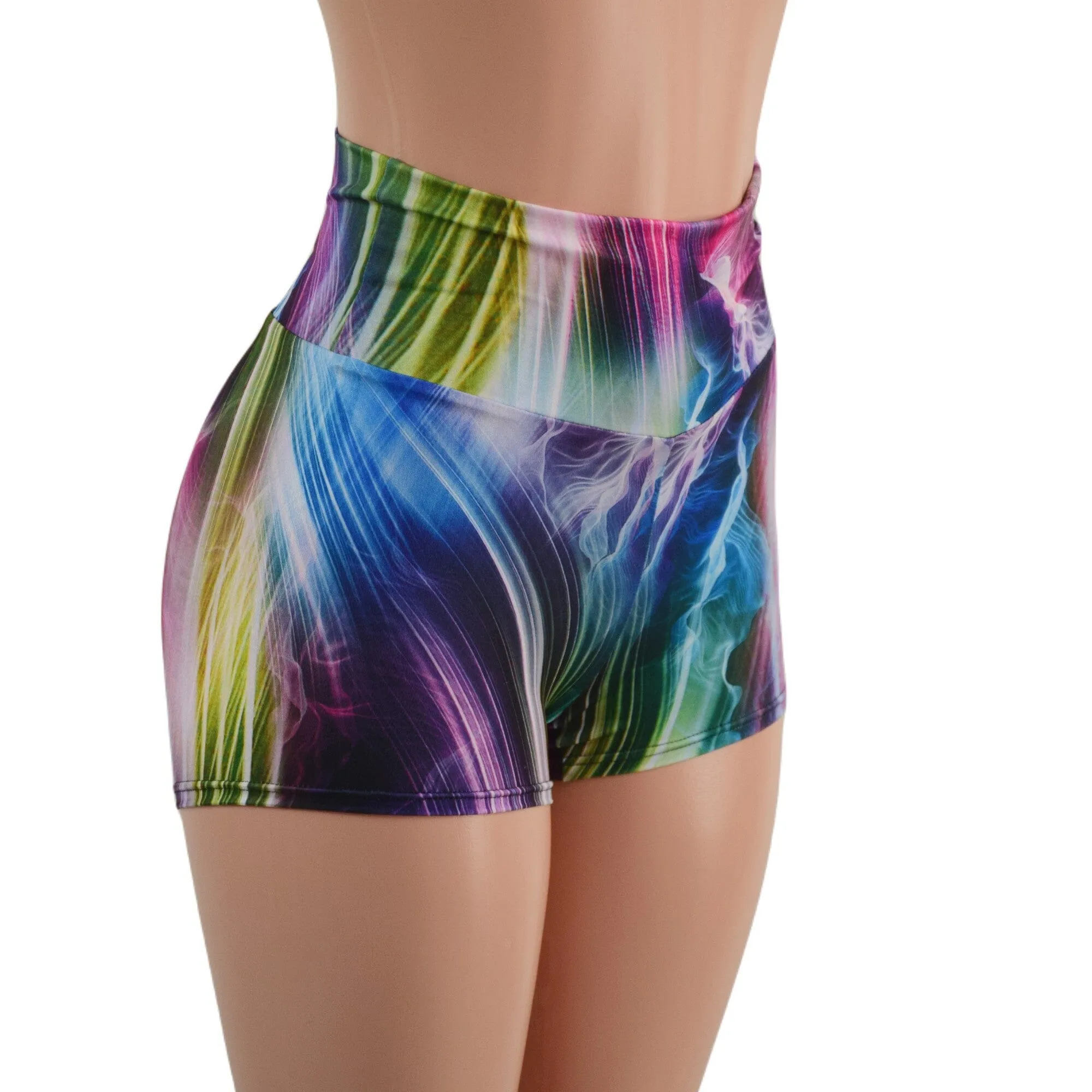 Electric Slide High Waist Shorts