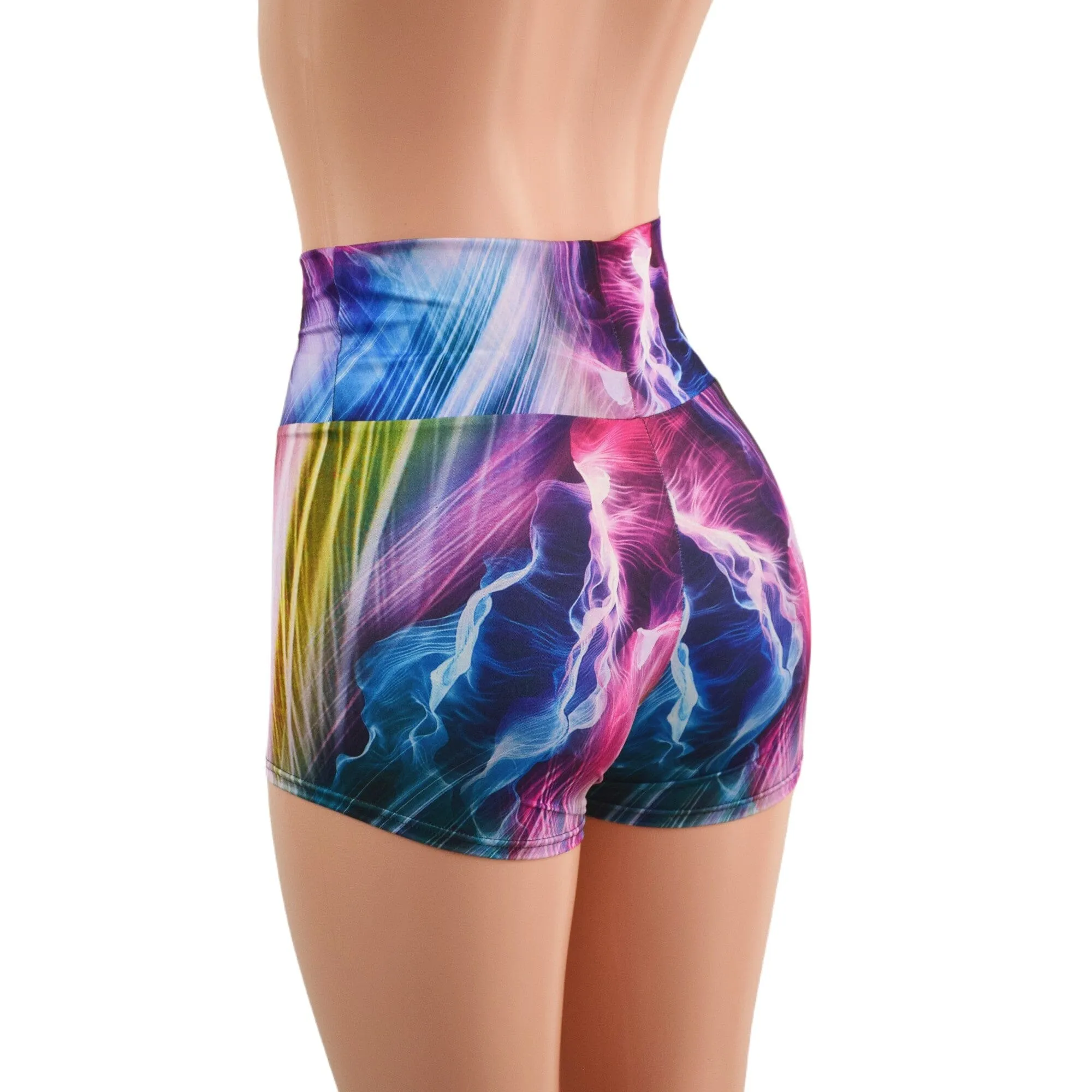 Electric Slide High Waist Shorts