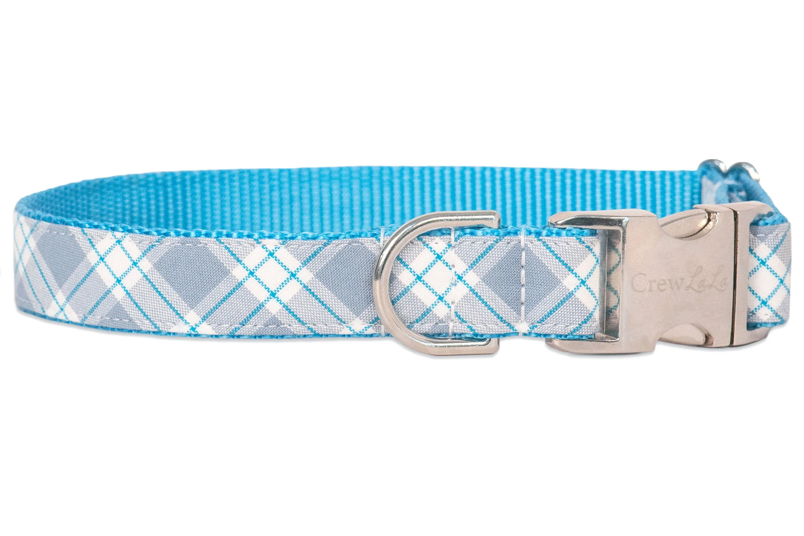 Ellington Plaid Dog Collar
