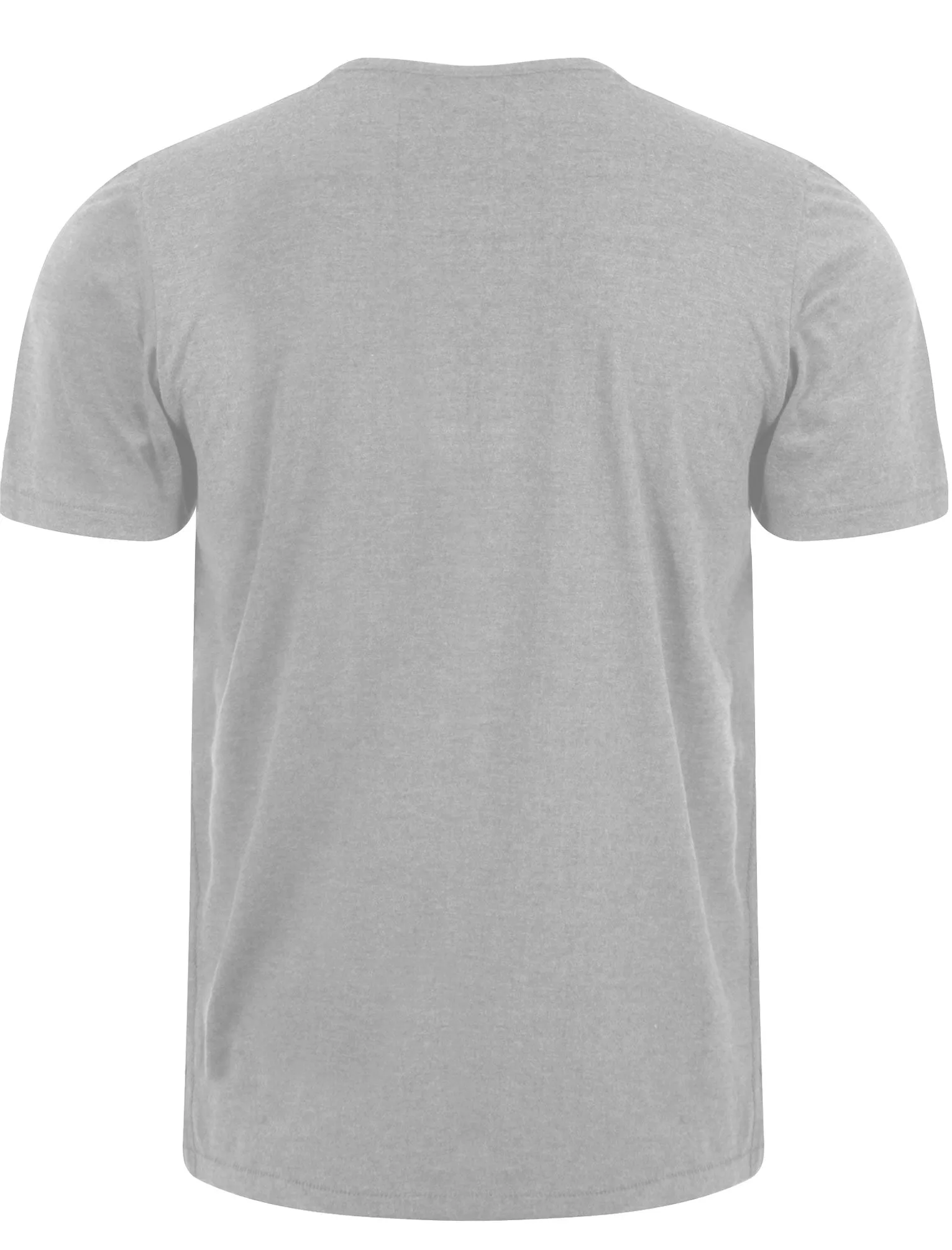 Essential Henley T-Shirt in Light Grey Marl - Tokyo Laundry