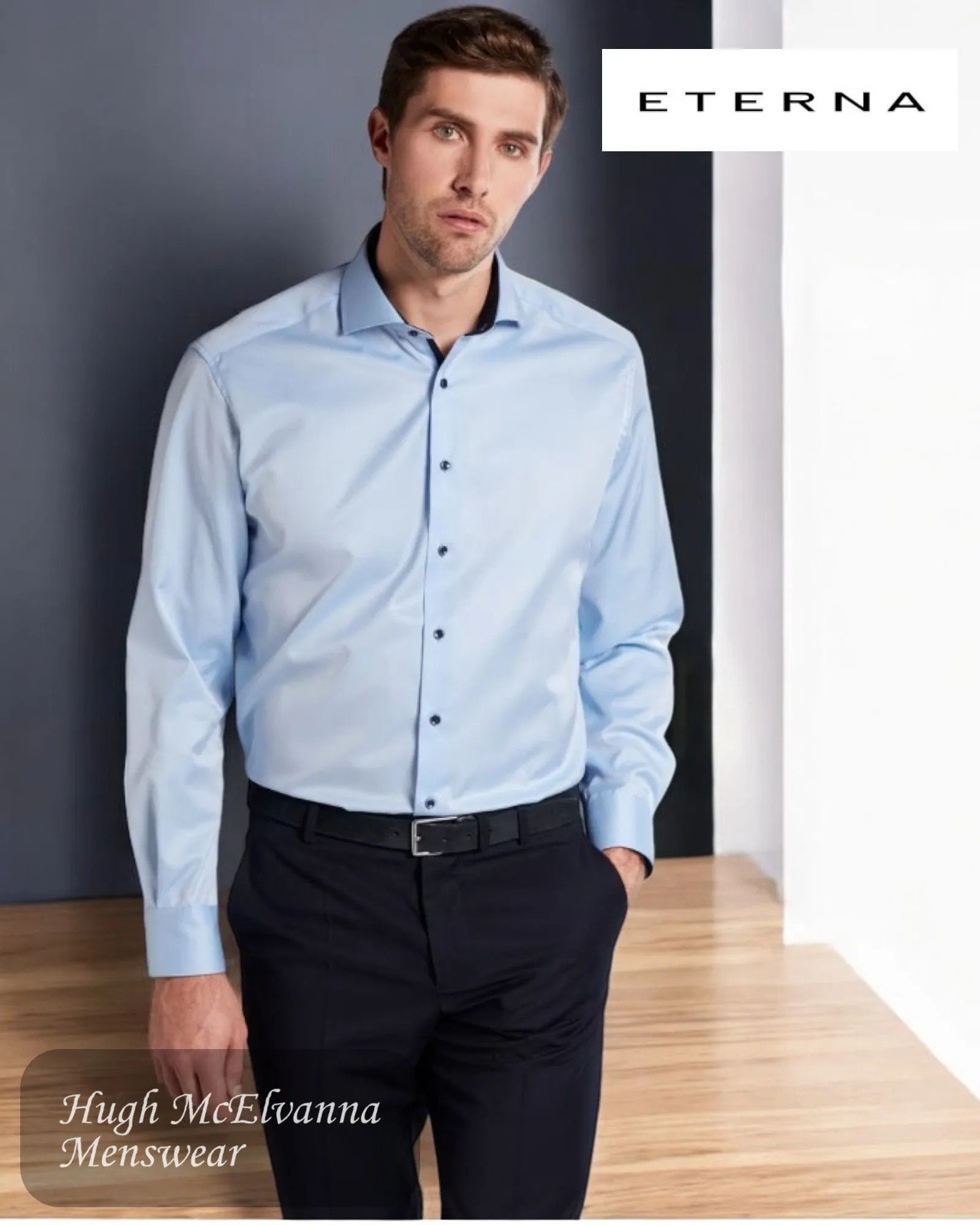 ETERNA COMFORT Fit Oxford Shirt - 8100 12 E137