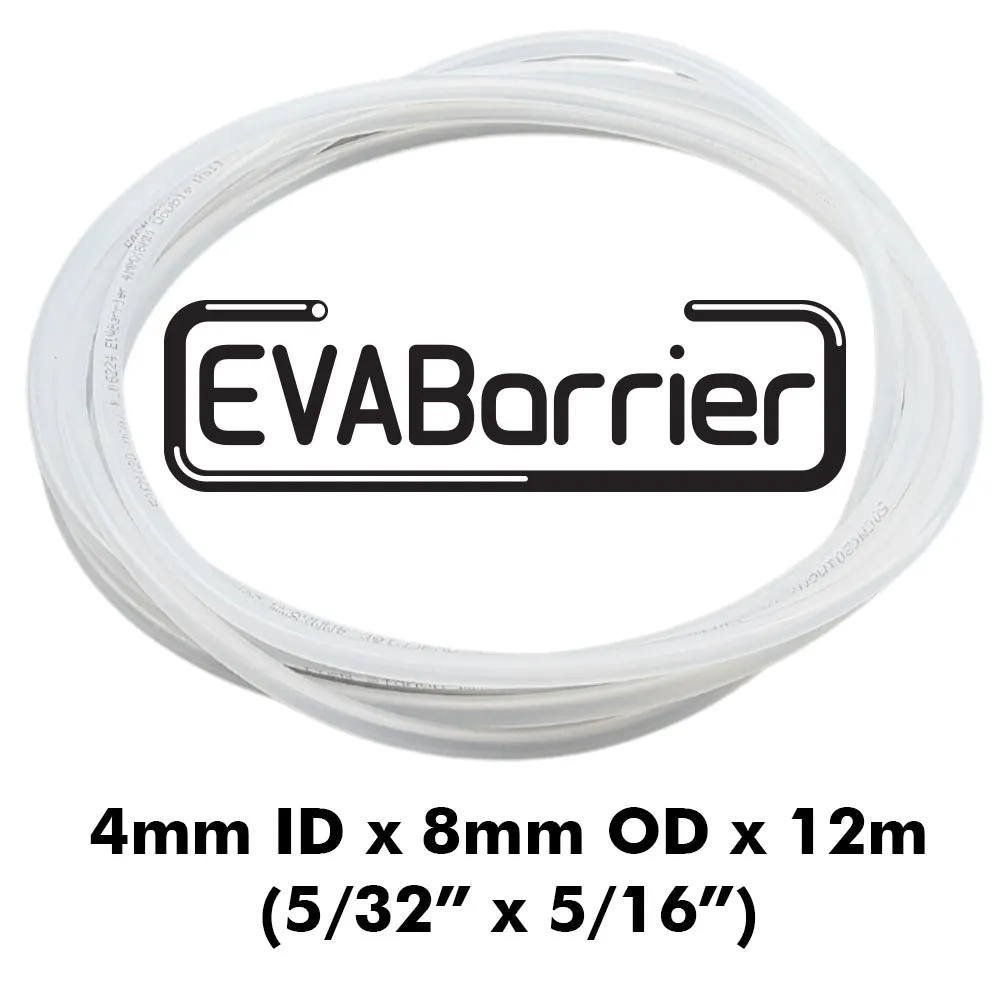 EVABarrier 4mm ID x 8mm OD x 12m Roll - Double Wall EVA