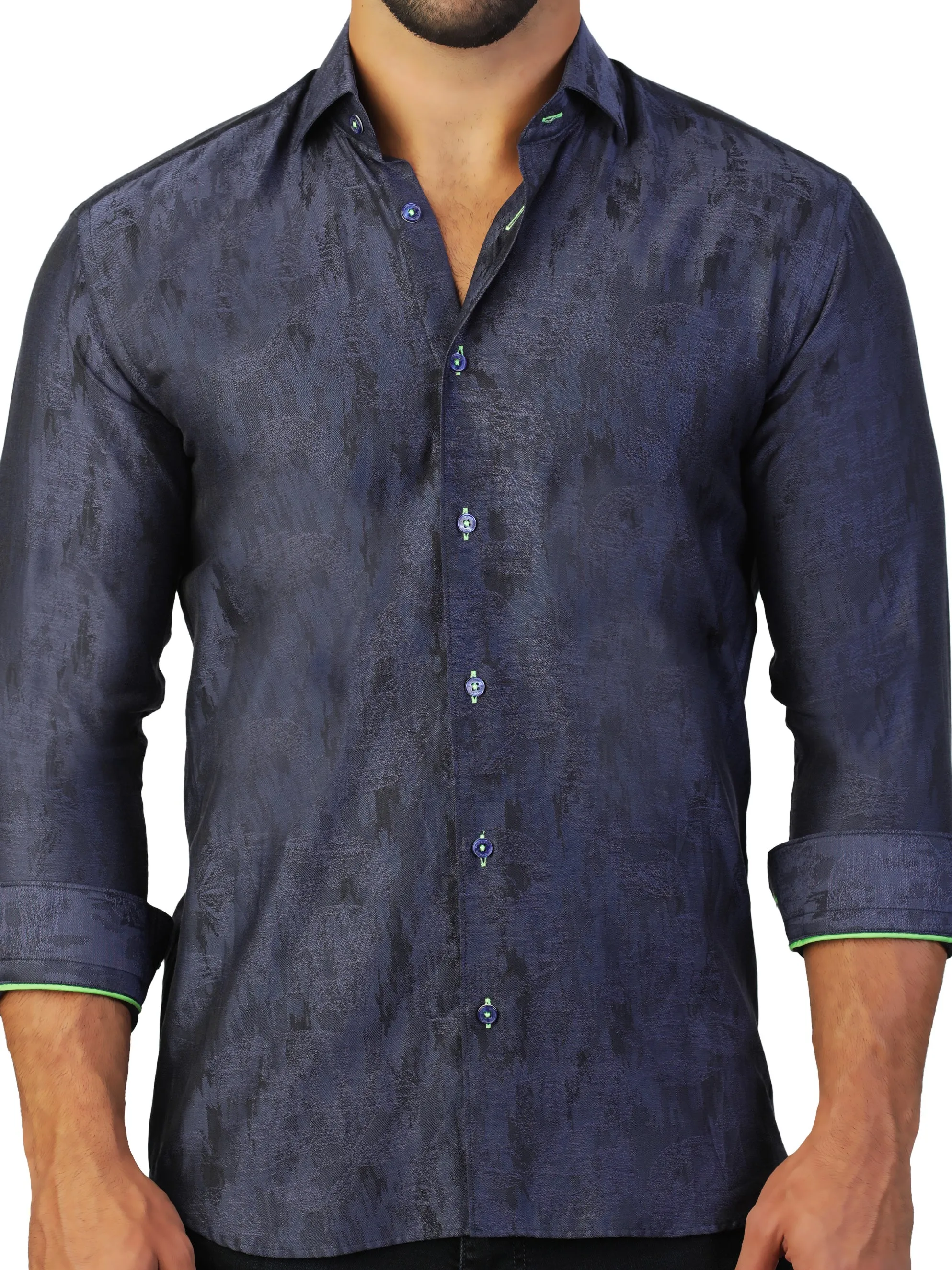 Fibonacci Camo Blue
