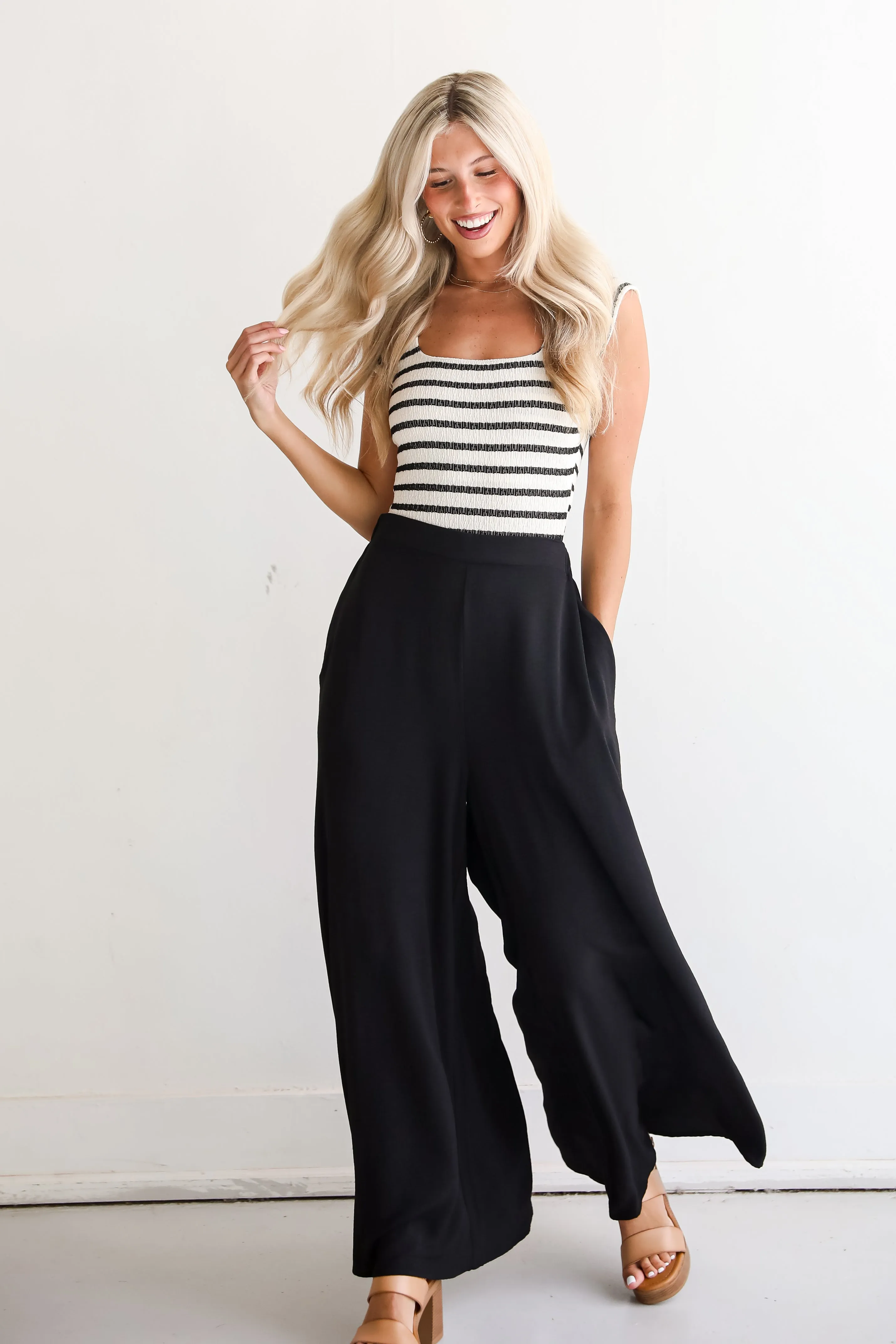 FINAL SALE - Iconic Chicness Wide Leg Pants