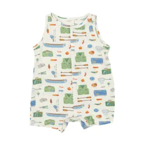 Fishing Tools Shortie Romper