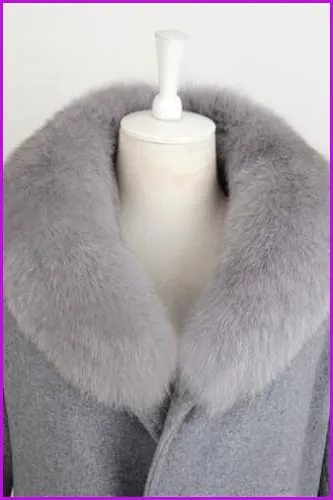 Fox Fur Collar Scarf/Shawl/Wrap Neck