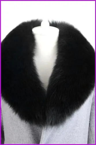 Fox Fur Collar Scarf/Shawl/Wrap Neck