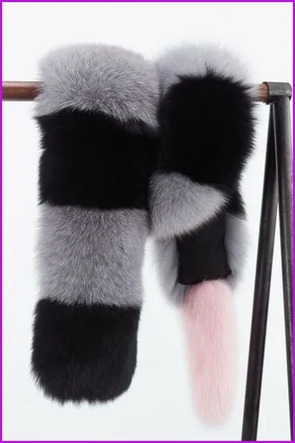 Fox Fur Scarf 150CM