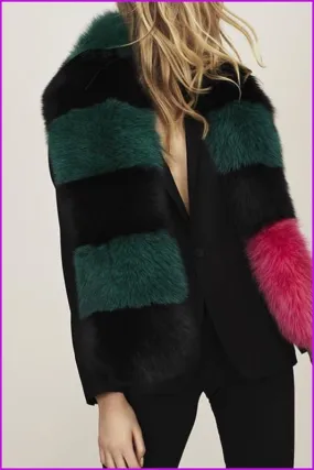 Fox Fur Scarf 150CM