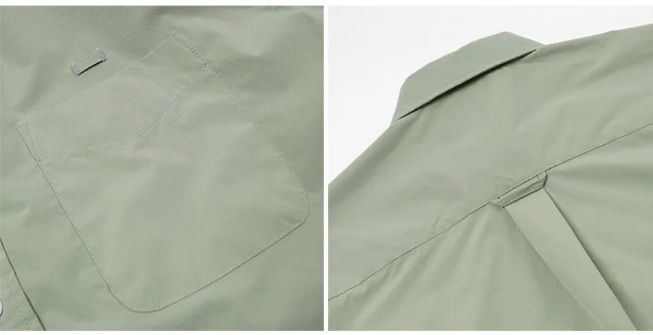 FrizmWorks OG Poplin Oversized Shirt - Light Green