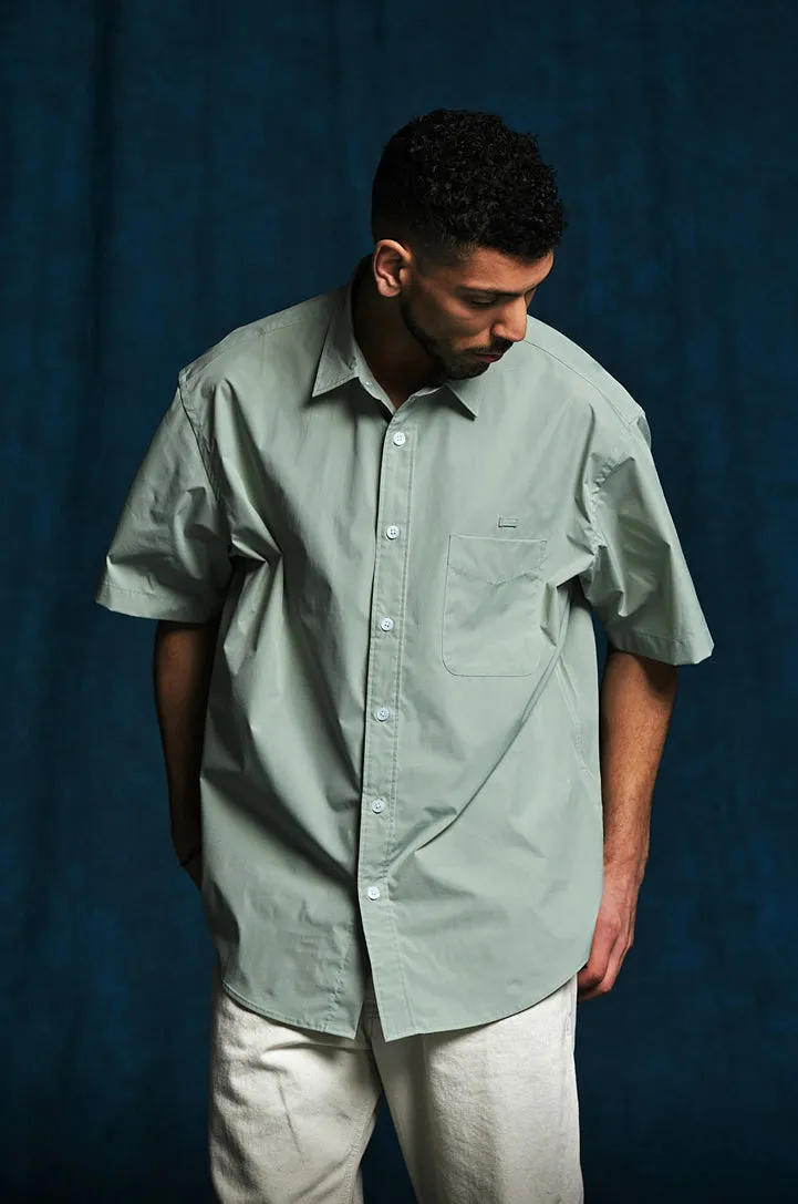 FrizmWorks OG Poplin Oversized Shirt - Light Green