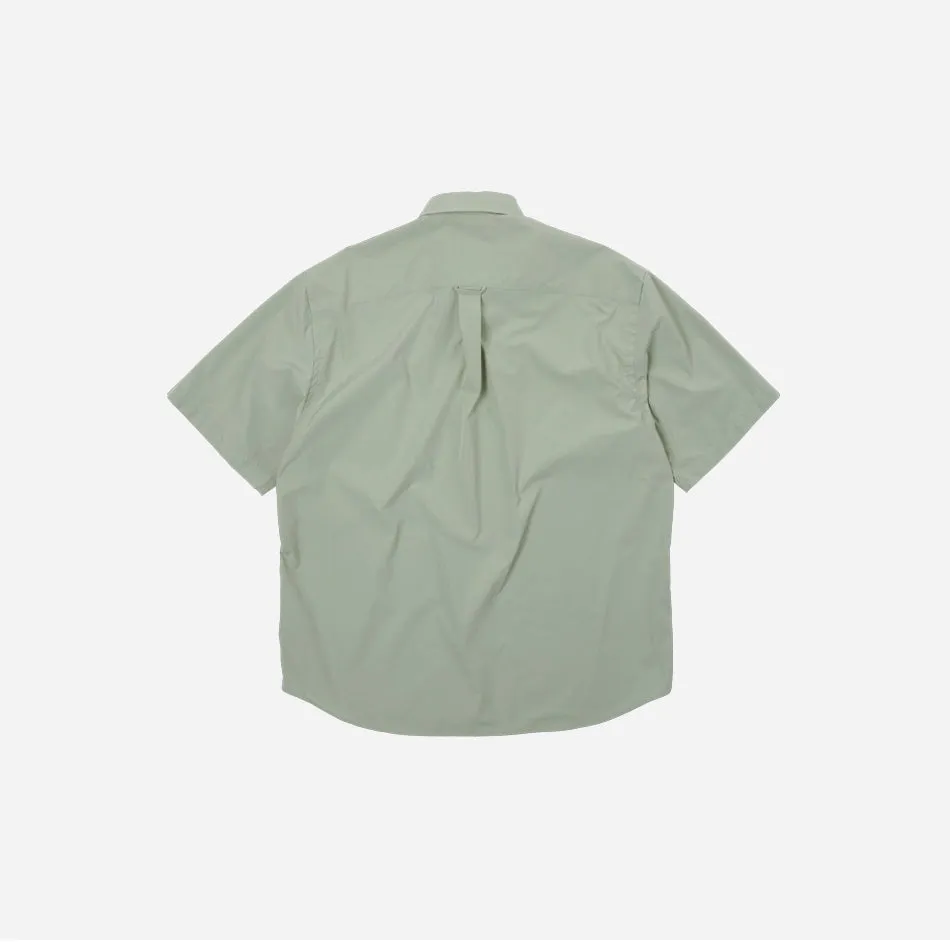 FrizmWorks OG Poplin Oversized Shirt - Light Green