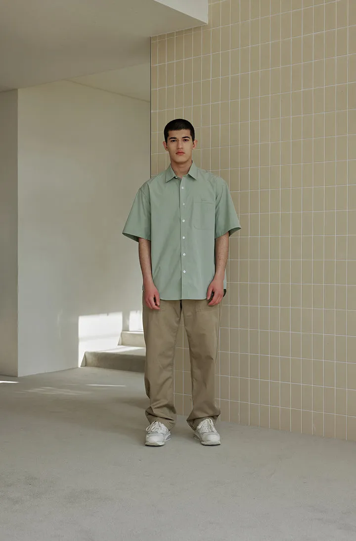 FrizmWorks OG Poplin Oversized Shirt - Light Green