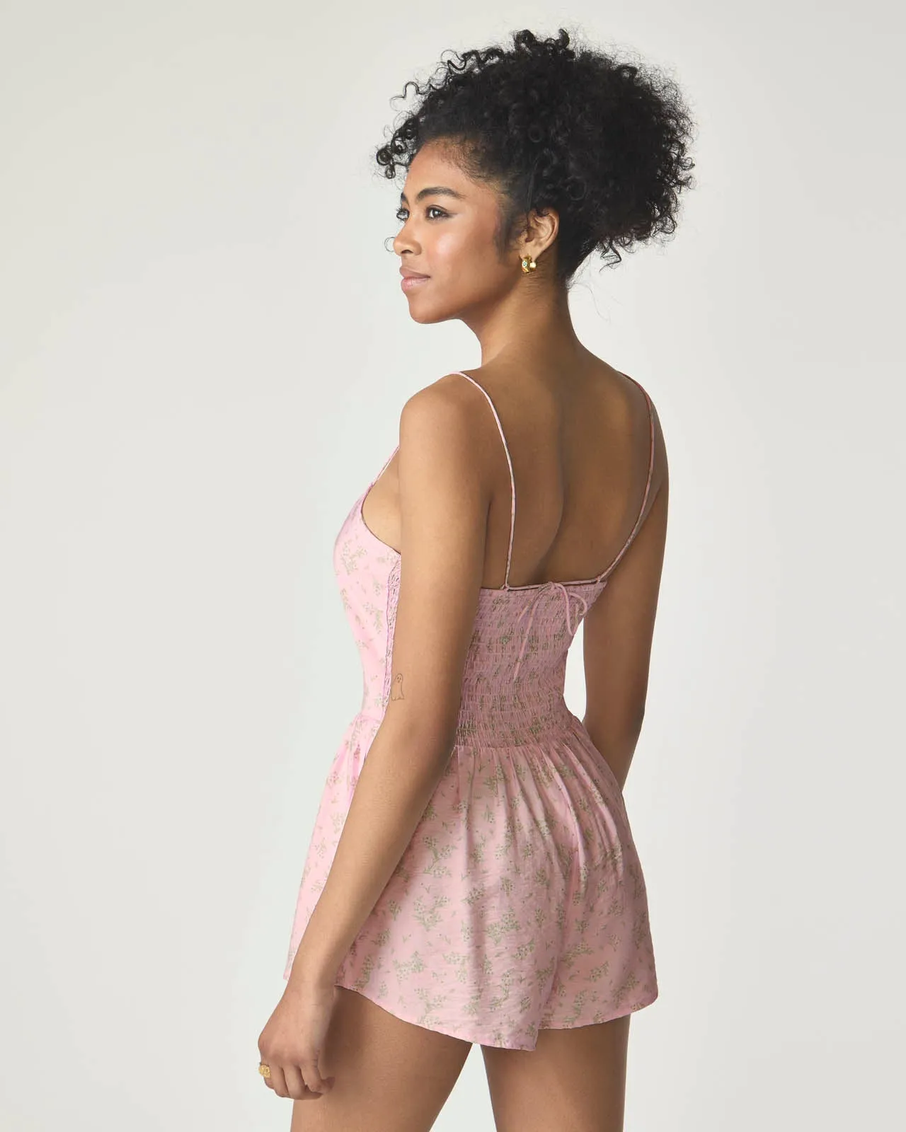 Garden Party Smocked Romper
