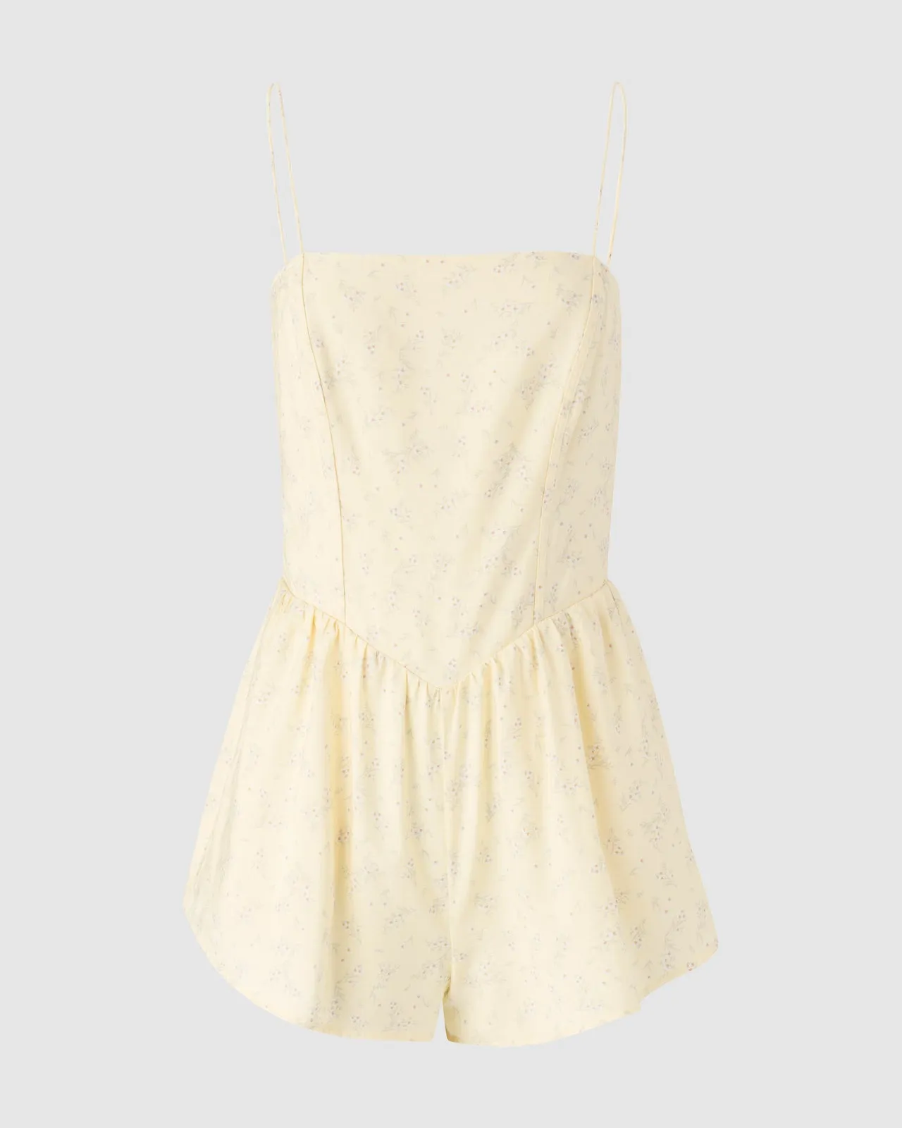 Garden Party Smocked Romper