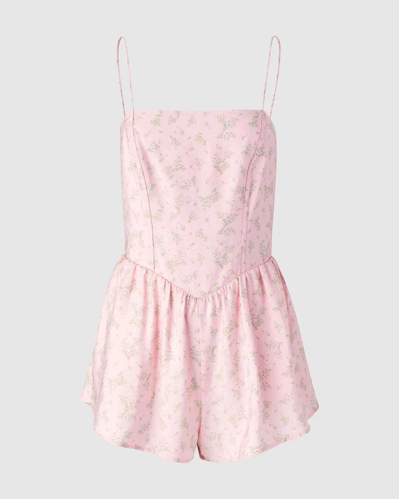 Garden Party Smocked Romper