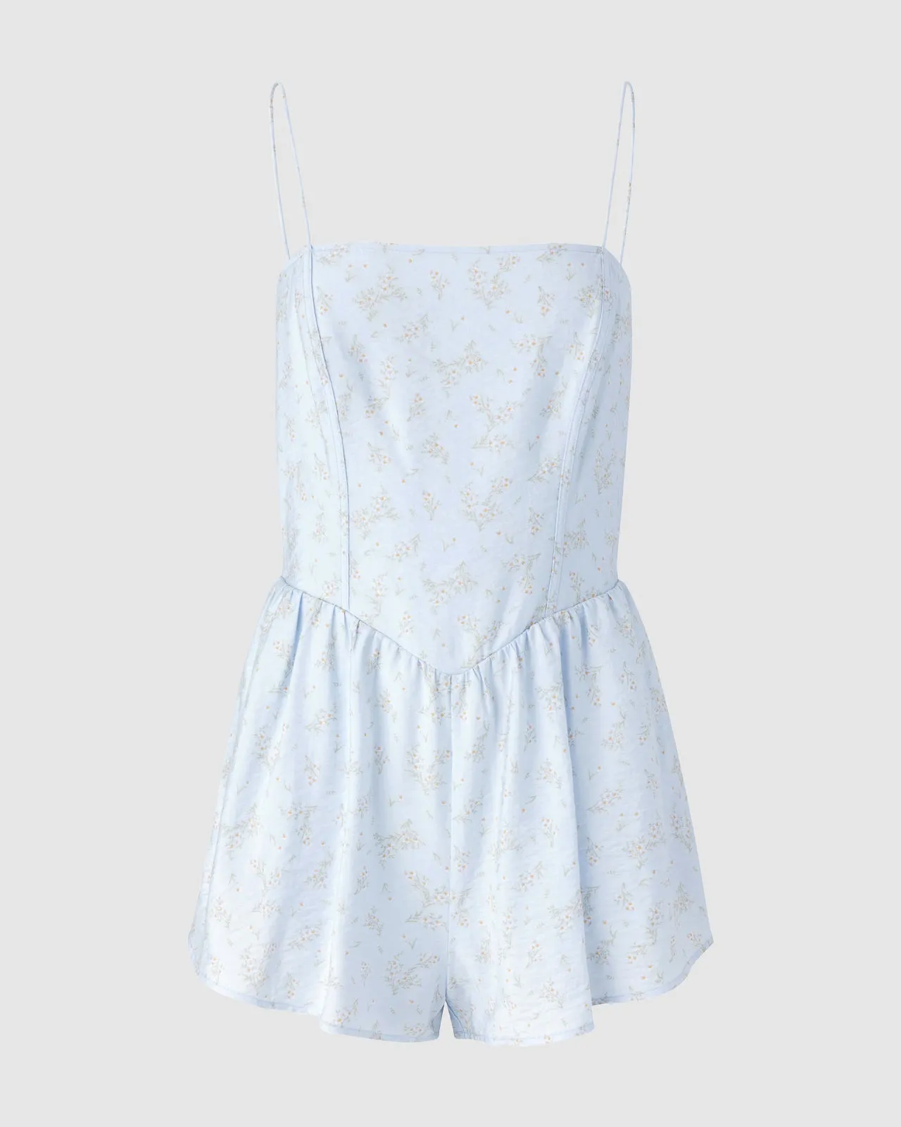 Garden Party Smocked Romper