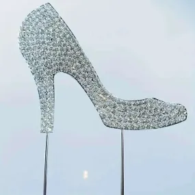 Gem High Heel Cake Topper