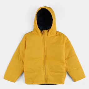 Girls Quilted Jacket Basic - Yellow