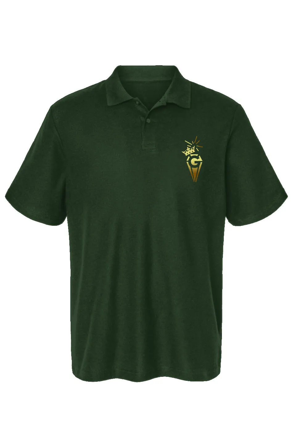 Glamire Embroidered Polo