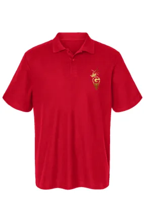Glamire Embroidered Polo