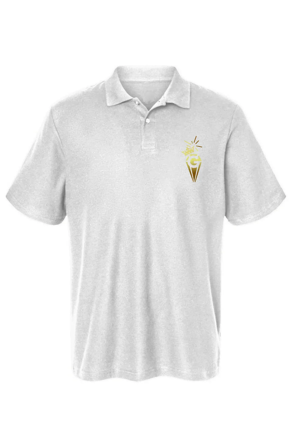 Glamire Embroidered Polo