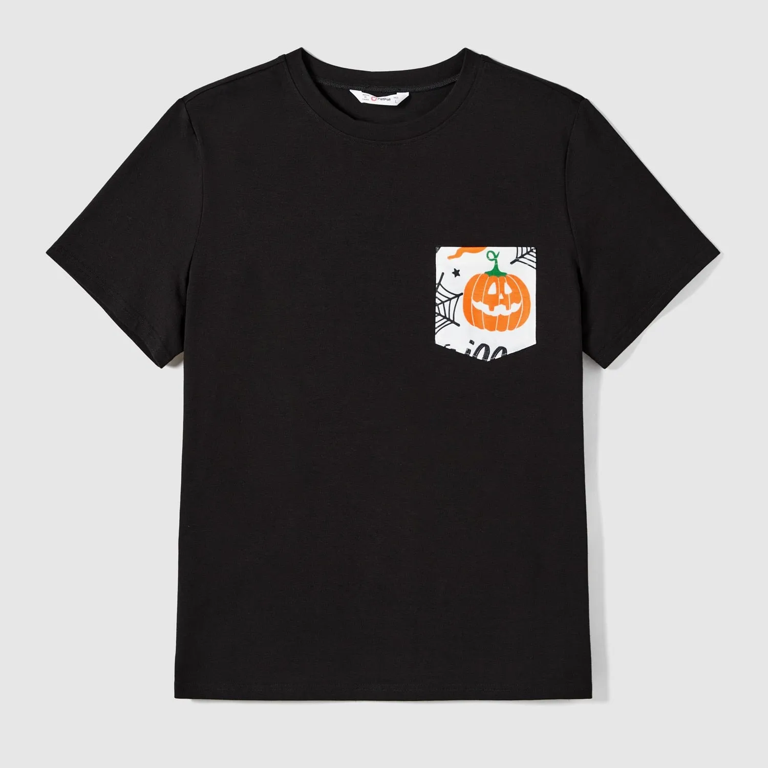 Halloween Family Matching  Dress Pumpkin Dresses and Short Sleeve T Shirt Tops Sets
