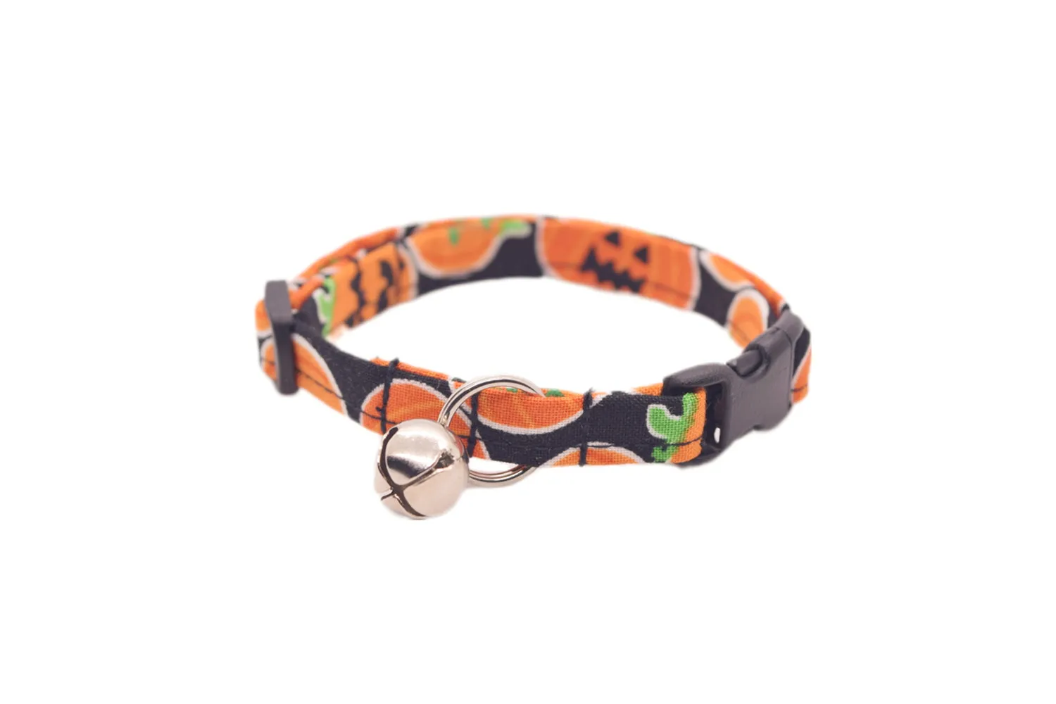 Halloween Jack-o-Lantern Cat Collar